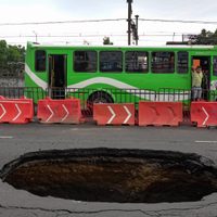 Suman 153 socavones en la CDMX en lo que va del 2025