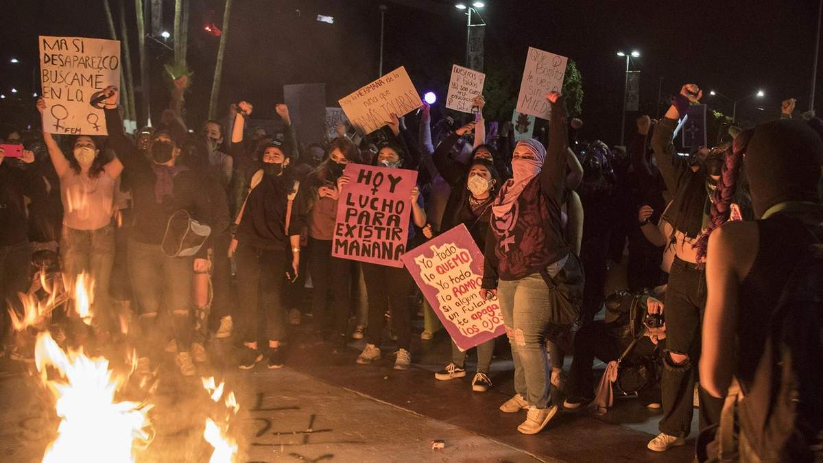 Protestas en Mexicali