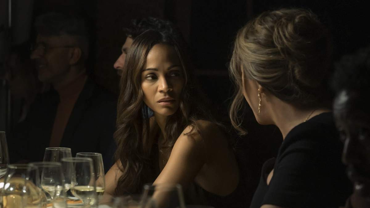Zoe Saldaña en una escena de "Emilia Pérez"