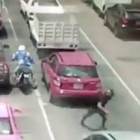 Automovilista mata a presunto delincuente que pretendía asaltarlo en la Morelos (Video)