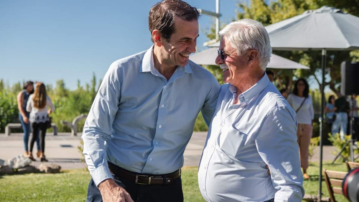 Fórmula Pablo Cervi - Jorge Taylor a la gobernación de Neuquén. Fuente: (Facebook)
