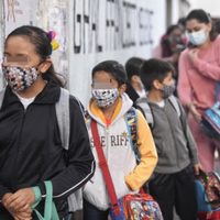 Imponen uso obligatorio de cubrebocas en escuelas de siete municipios de Jalisco por sarampión