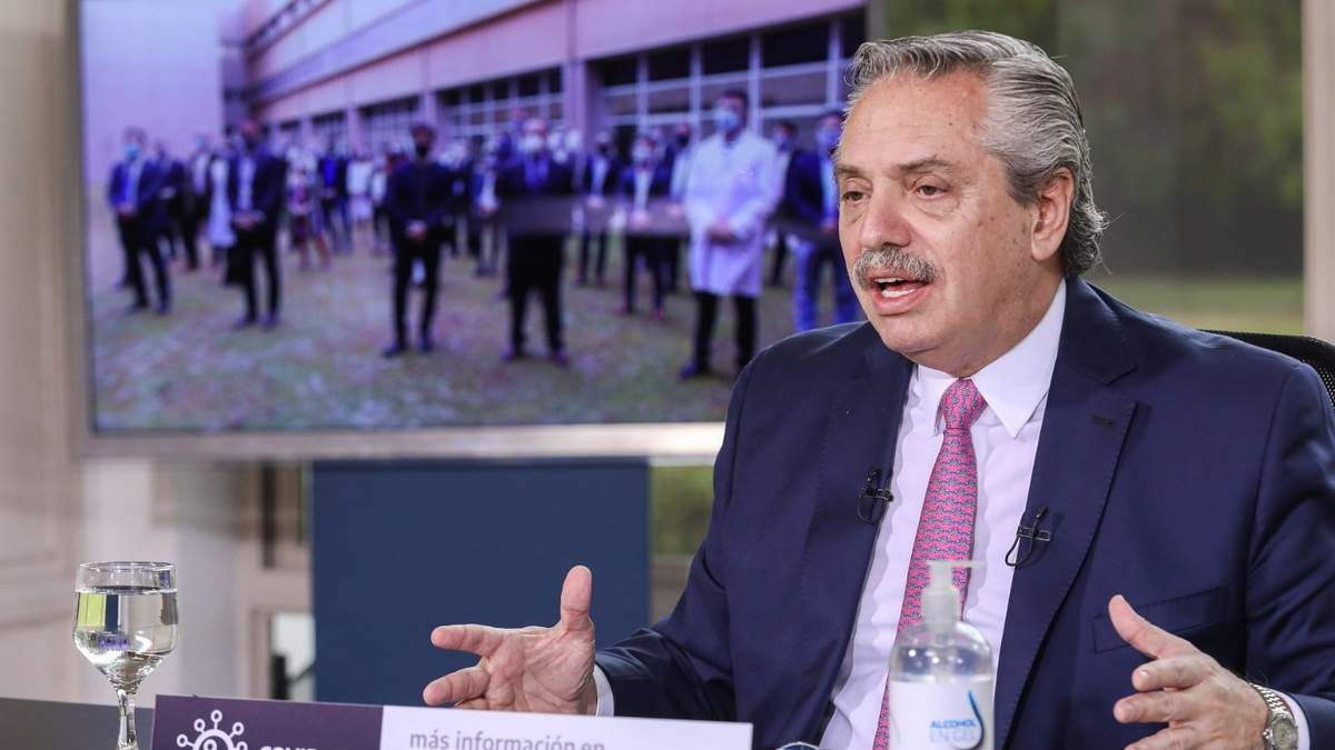 Alberto Fernández, presidente de la Nación. Fuente: (Twitter)