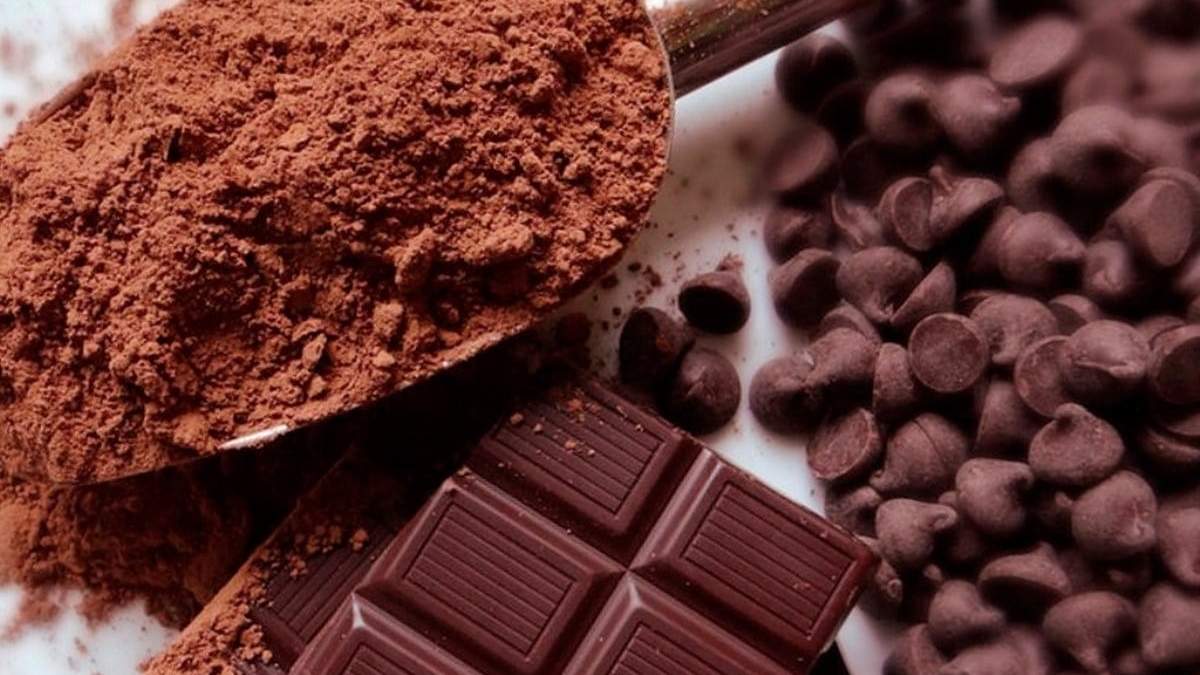 Chocolate negro, muy pocas calorías. Fuente; (Instagram)