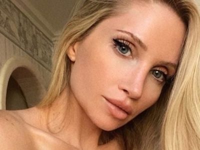 ¿No lleva nada abajo? Amanda Lee lució un vestido invisible y... ¿es lo que parece?