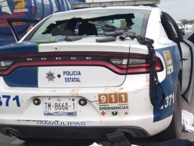 Presuntos traficantes de migrantes emboscan a policías de Reynosa y asesinan a una agente
