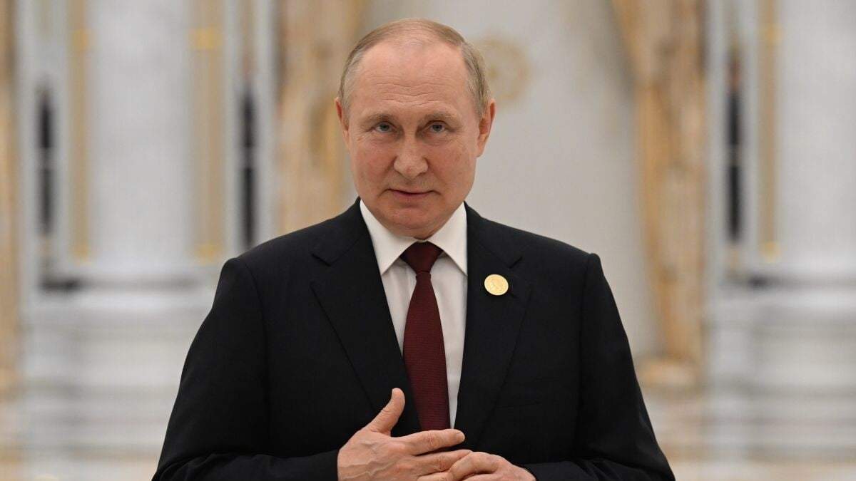 El presidente ruso, Vladímir Putin, viajó a Crimea