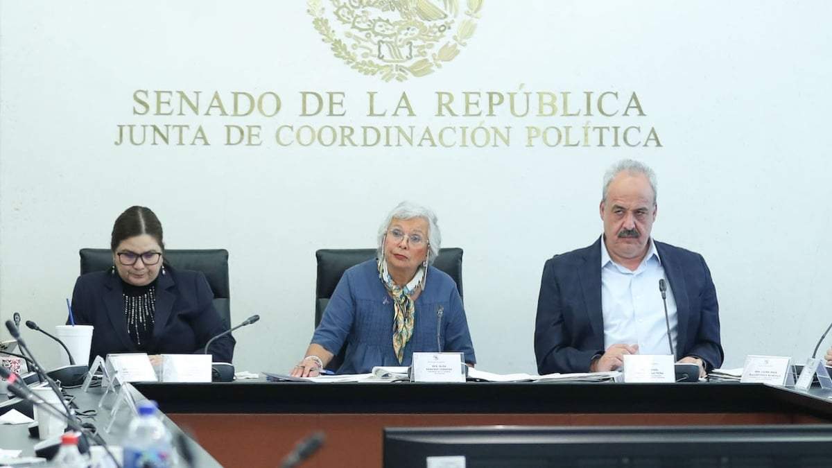Olga Sánchez Cordero, presidenta de la Comisión de Justica
