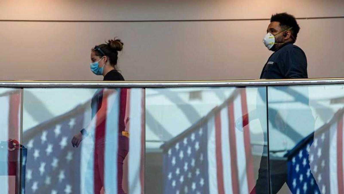 Nuevo récord de contagios en Estados Unidos. Fuente: (Twitter)