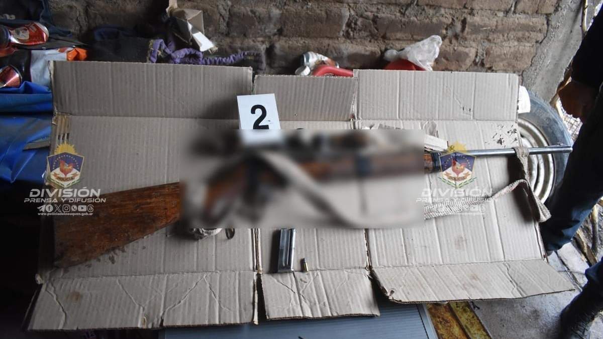 Participó personal de la Comisaría 38 y de criminalística. Fuente: (Policía de Neuquén)