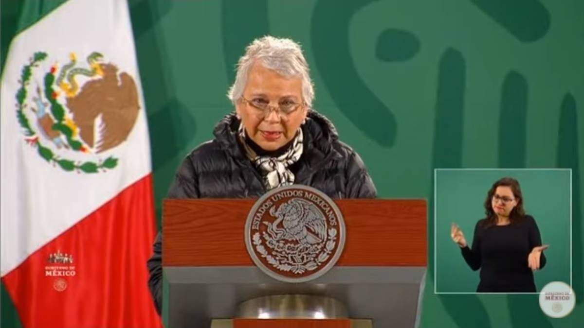 La secretaria de Gobernación, Olga Sánchez Cordero