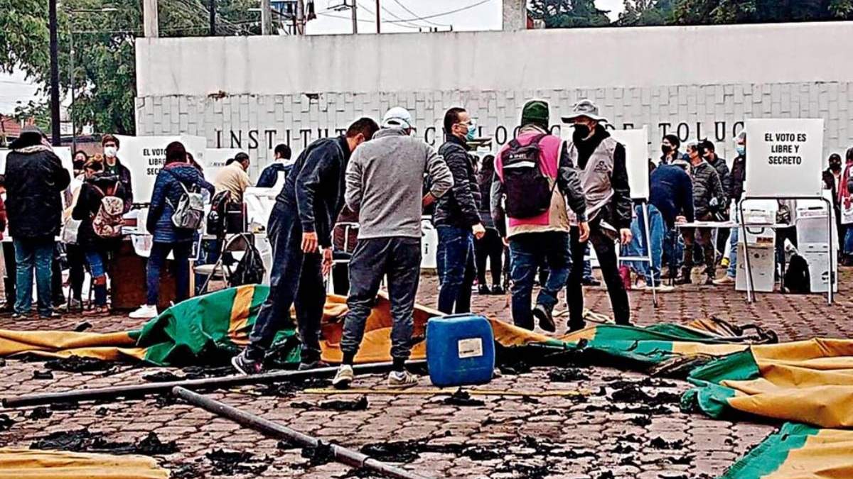 Comicios en Edomex. Violencia criminal