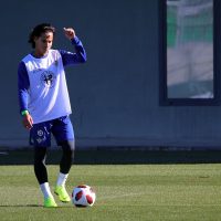 Lainez completa su primer entrenamiento con Betis y podría debutar en Copa del Rey (Video)