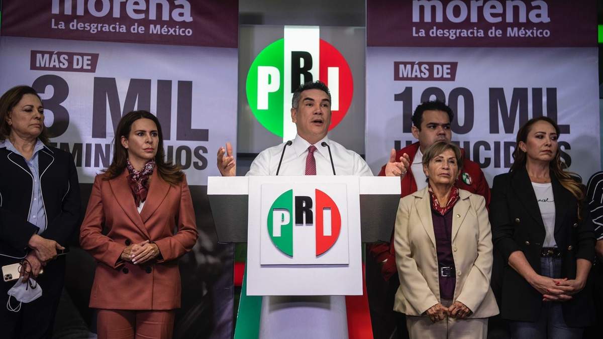 Alejandro Moreno, líder nacional del PRI