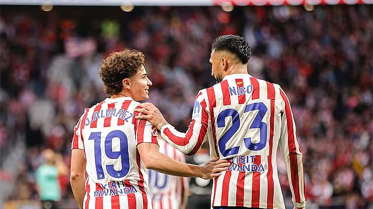 Julián Álvarez y Nico González