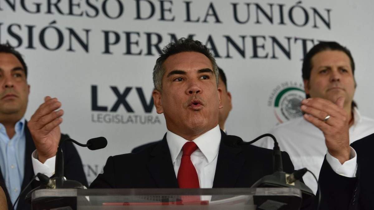 Alejandro Moreno, dirigente nacional del PRI