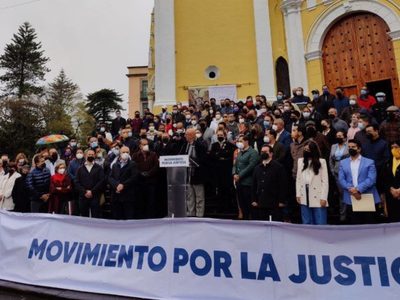 Senadores y abogados protestan en Veracruz por detenciones arbitrarias