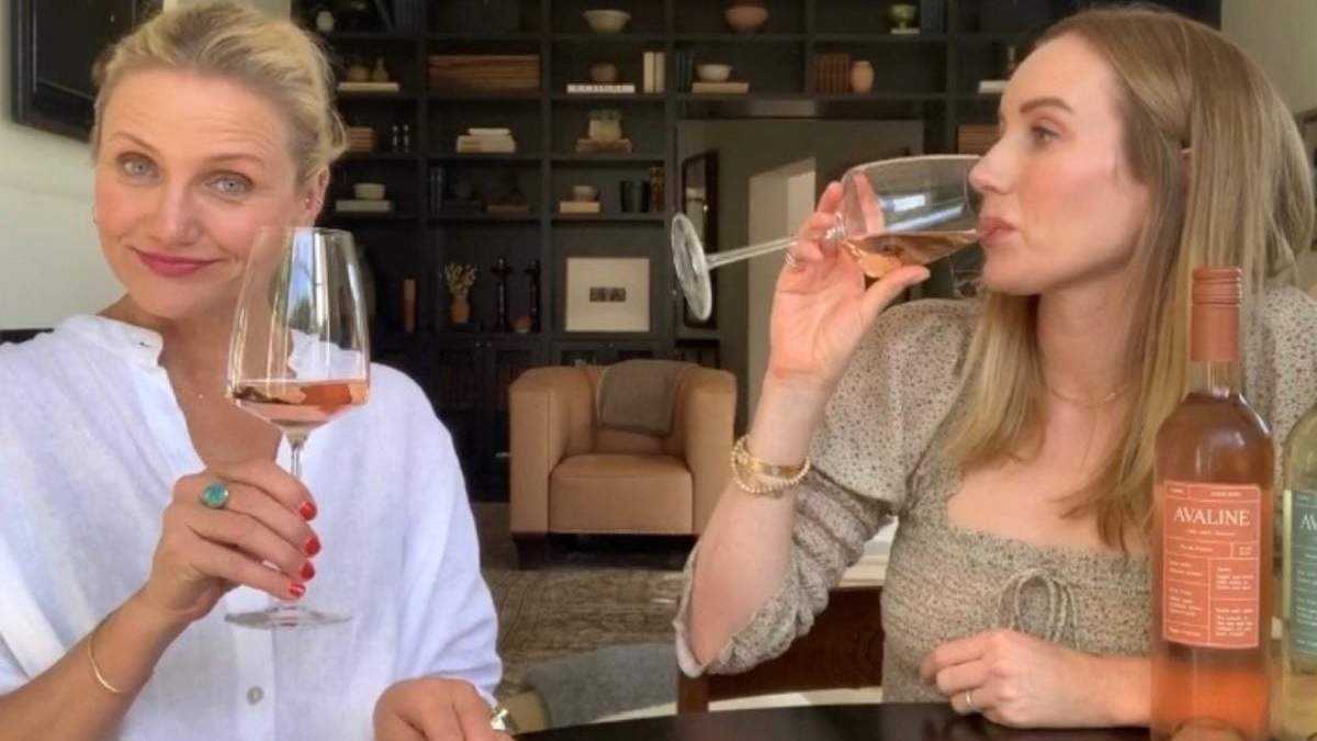 Los vinos orgánicos de Cameron Diaz. Fuente; (Instagram)