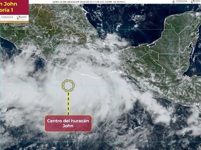 Se forma el huracán John y podría llegar a categoría 3: esta es su trayectoria