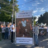 Tras protestas por asesinato de Gael y Alexander, gobierno de Sinaloa pide no politizar la seguridad