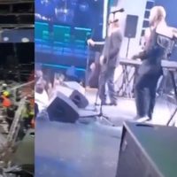 VIDEO: El momento exacto en que colapsa la discoteca Jet Set