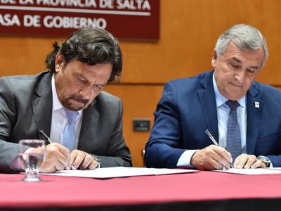 Solidaridad en medio de la pandemia: los gobernadores de Salta y Jujuy donaron su sueldo