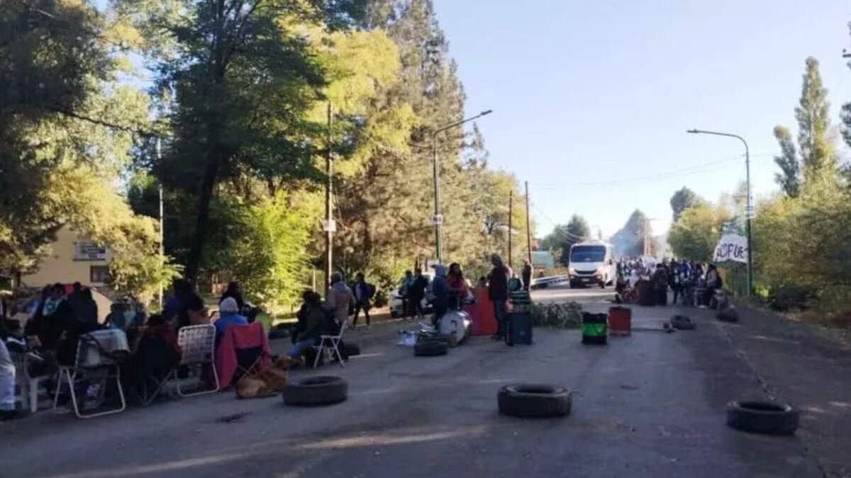 Reclamo de trabajadores de ATE. Fuente: (LMN).