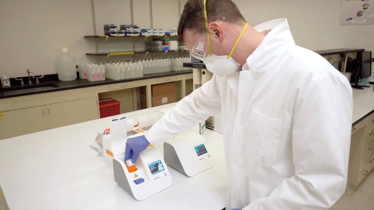 Kit que detecta el coronavirus. Foto: (Twitter)