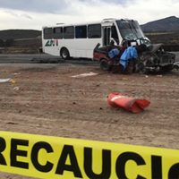Accidente en la carretera Saltillo-Zacatecas deja tres muertos (Video)