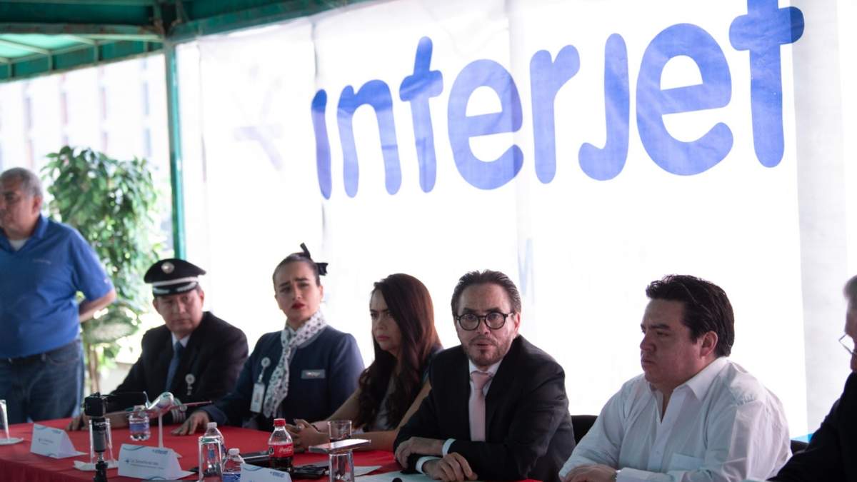 El presidente de Interjet, Alejandro del Valle