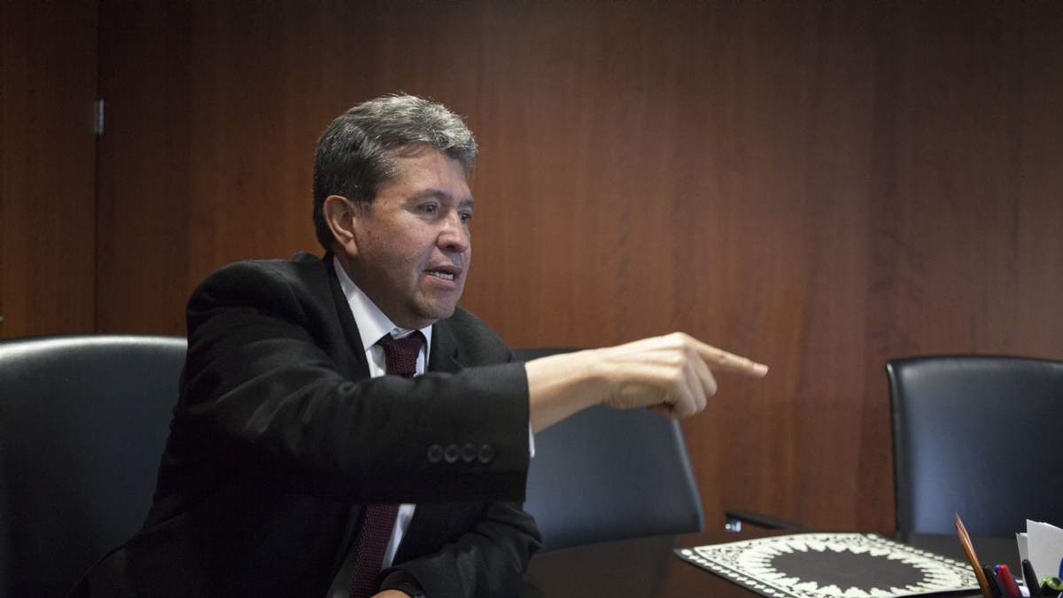 Ricardo Monreal en entrevista con Proceso