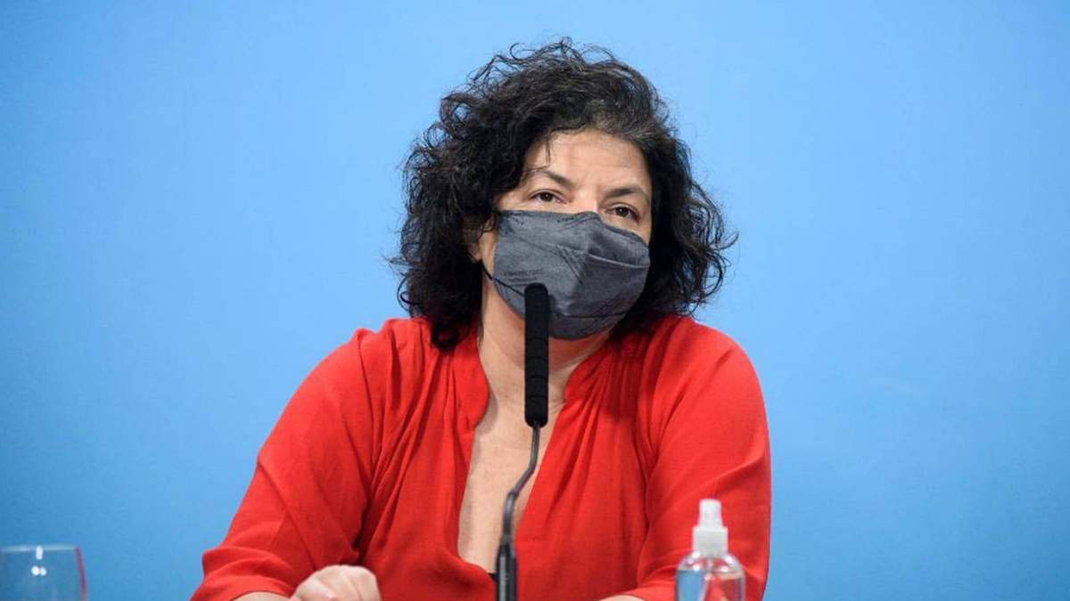 Carla Vizzotti. Fuente: (Twitter)