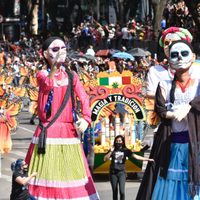 Casi un millón de personas acudió a ver el desfile del Día de Muertos en la CDMX
