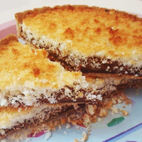 Tarta de coco y avena, versión fit: para esos momentos en que provoca un dulcito y no querés comer algo pesado