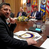 Tras reunirse con Zelenski, Trump pide un alto el fuego inmediato entre Kiev y Moscú