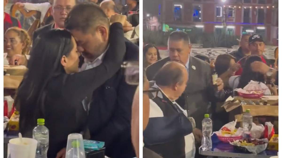 El festejo de Sandra Cuevas en Garibaldi
