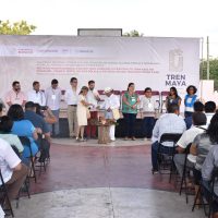 Gobierno destaca "consenso" y aval de siete asambleas regionales al Tren Maya
