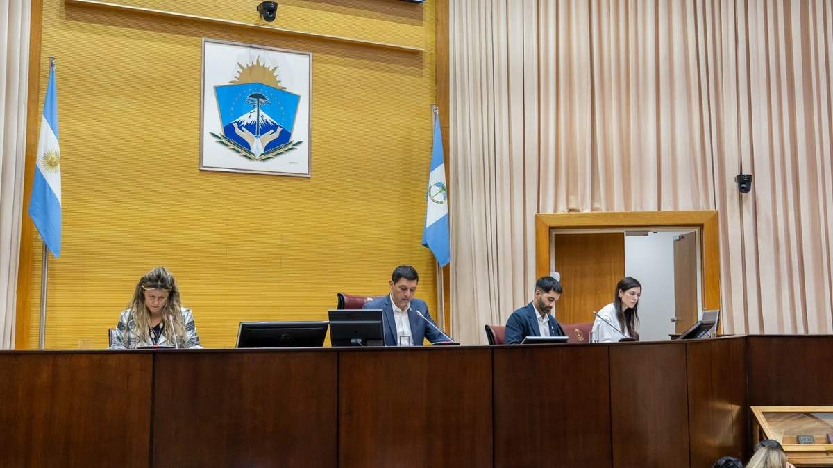 Sesión de la Cámara. Fuente: (Legislatura de Neuquén)