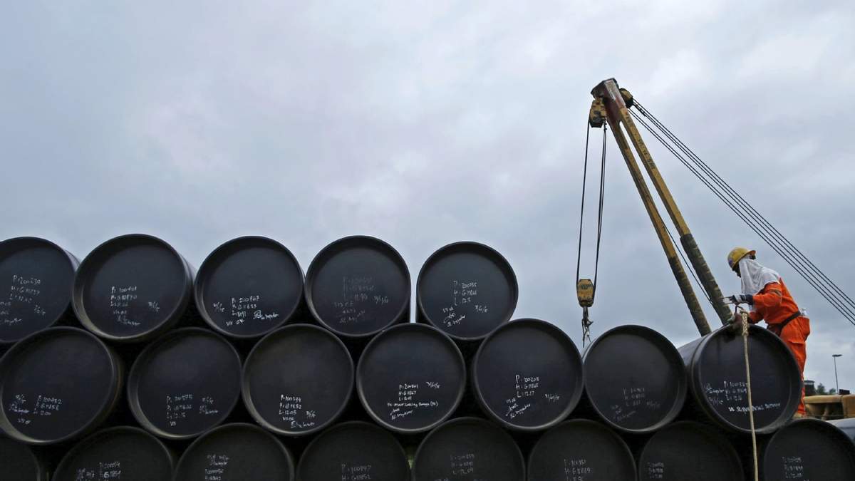 Barriles de petróleo. Fuente: (Twitter)