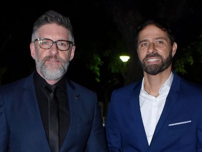 Se puso colorado: Luis Novaresio y el sorpresivo piropo de su pareja que causó furor