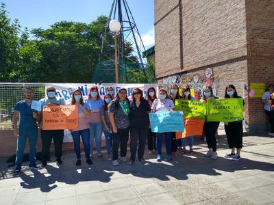 El área de Salud Mental del Hospital de Complejidad VI reclama mejoras laborales