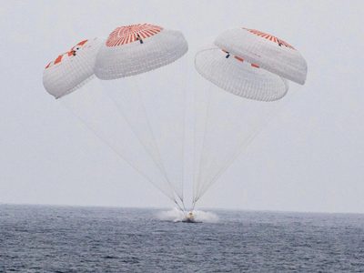 Astronautas regresan a la Tierra con SpaceX después de 9 meses en la Estación Espacial Internacional