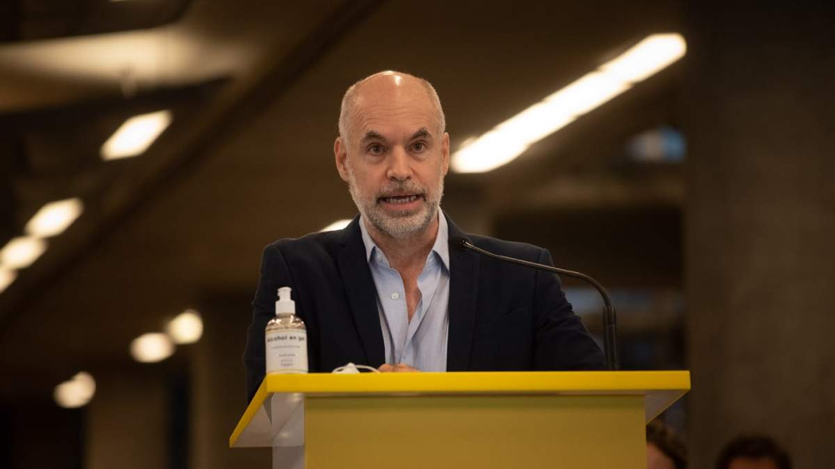Horacio Rodríguez Larreta, el jefe de Gobierno porteño.