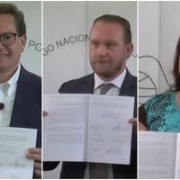 Chertorivski, Taboada y Brugada abordan militarización en firma del Compromiso por la Paz