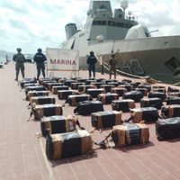 Marina intercepta 1.3 toneladas de cocaína en costas de Guerrero