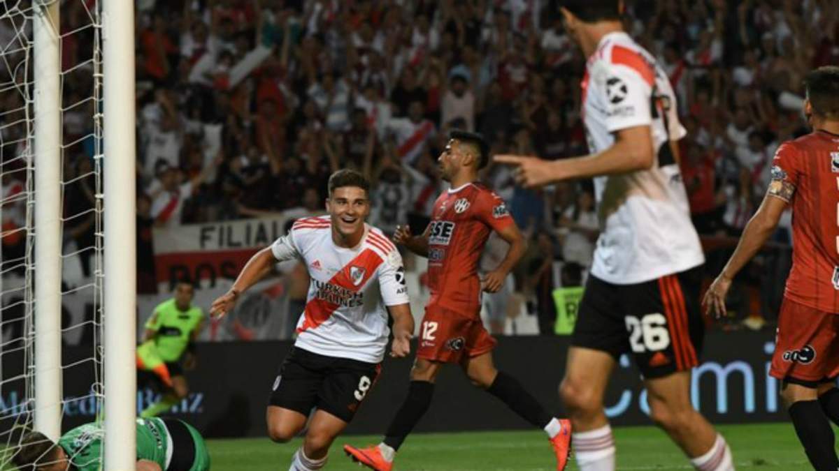 River vs Central Cordoba. Fuente: (Twitter)