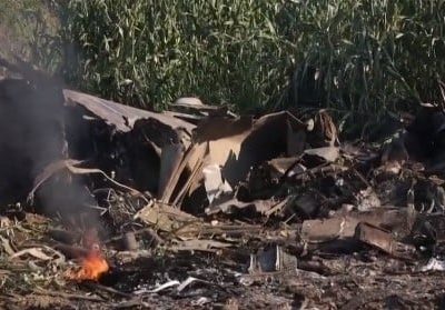 Al menos ocho muertos, tras estrellarse un avión de carga en el norte de Grecia