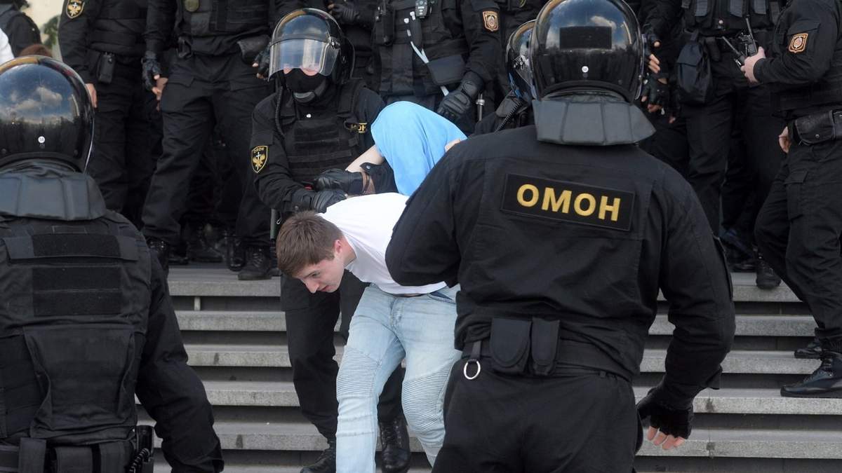 Las protestas se vienen sucediendo en Bielorrusia desde hace un mes. Fuente: (Twitter)