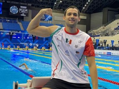 El nadador Jorge Iga consigue amparo para que la Conade le regrese su beca