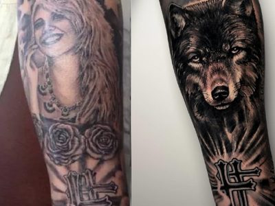 Mauro Icardi se tapó el tatuaje de Wanda Nara y mostró el proceso